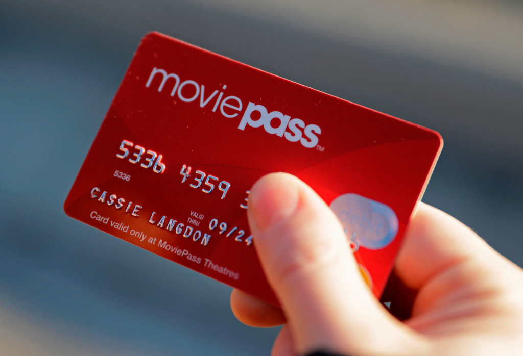 MoviePass app listings for many Bay Area theaters went dark for awhile on Monday