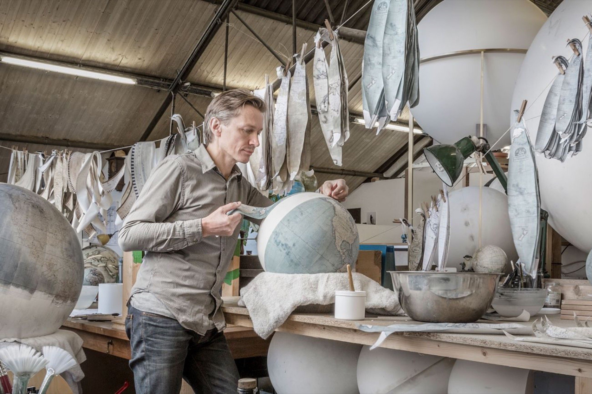 From $150,000 in Debt to $4 Million in Revenue: How One Man Built a Wildly Successful Globe-Making Business