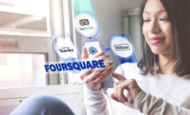 Foursquare partners with TripAdvisor
