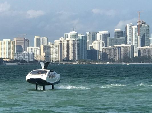 SeaBubbles shows off its ‘flying’ all-electric boat in Miami