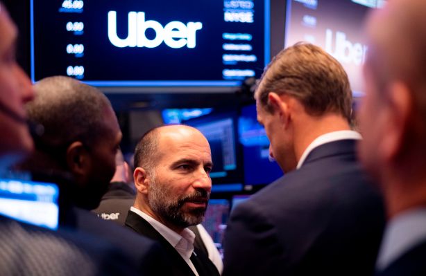 Uber’s first day as a public company didn’t go so well