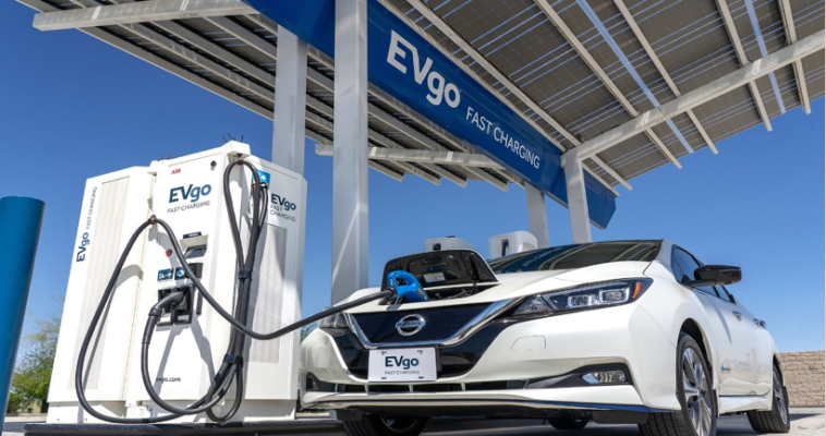 Nissan and EVgo to add 200 fast chargers as more electric vehicles hit US roads