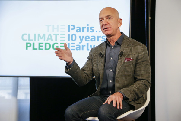 Amazon’s ‘climate pledge’ commits to net zero carbon emissions by 2040 and 100% renewables by 2030
