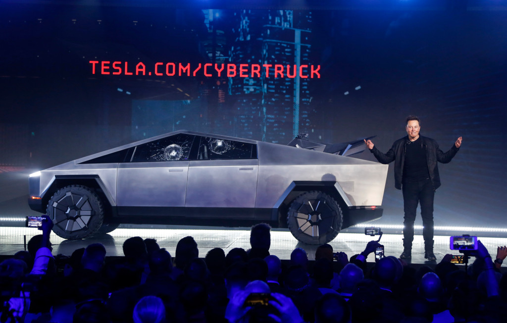 Good break — Tesla picks up Cybertruck orders