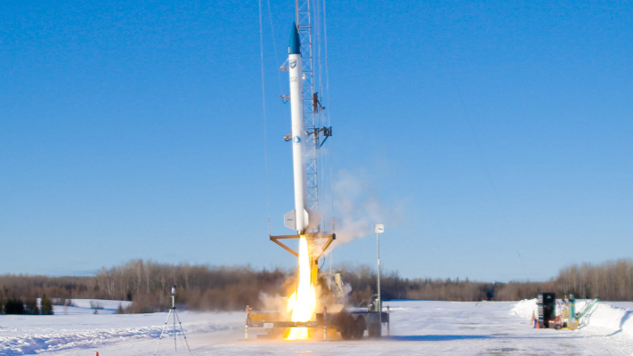 bluShift Aerospace launches its first rocket powered by biofuels