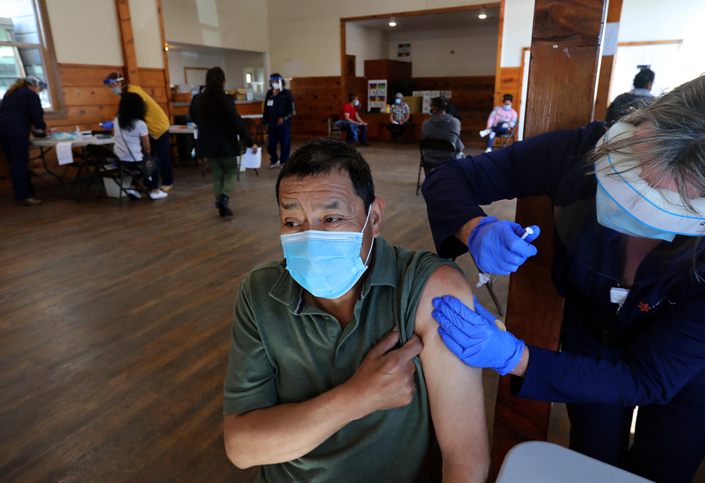 First farmworkers in Santa Cruz County receive COVID-19 vaccine, but supplies remain scarce