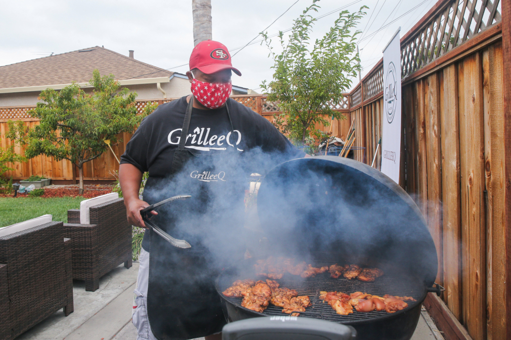 ‘You Chill, We Grill’: Former Councilman’s East Bay home BBQ business boosted by pandemic, new home-kitchen business law