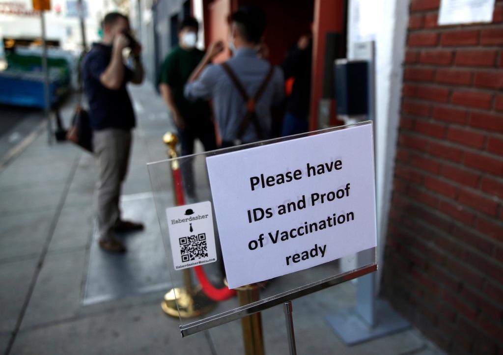 Oakland will require proof of COVID-19 vaccines at restaurants, other indoor places