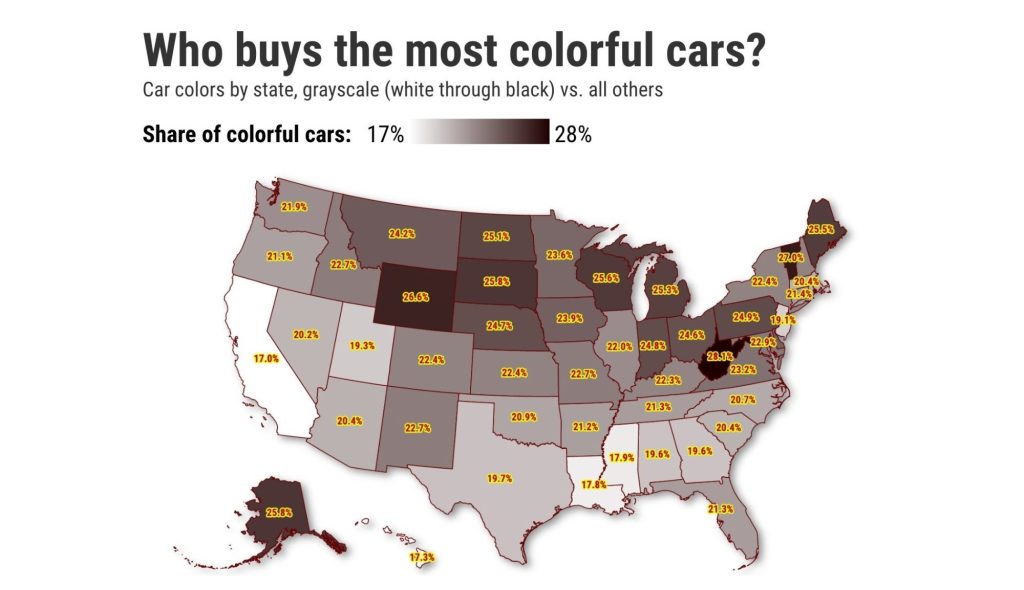 Why California drivers hate colorful cars