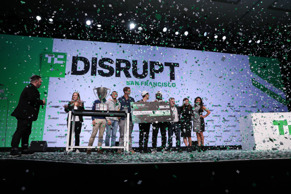 And the winner of Startup Battlefield at Disrupt SF 2018 is… Forethought