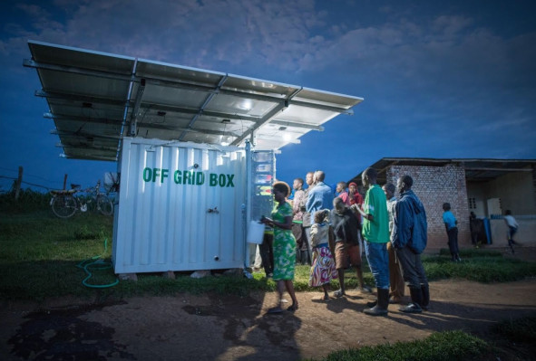 OffGridBox raises $1.6M to charge and hydrate rural Africa with its all-in-one installations