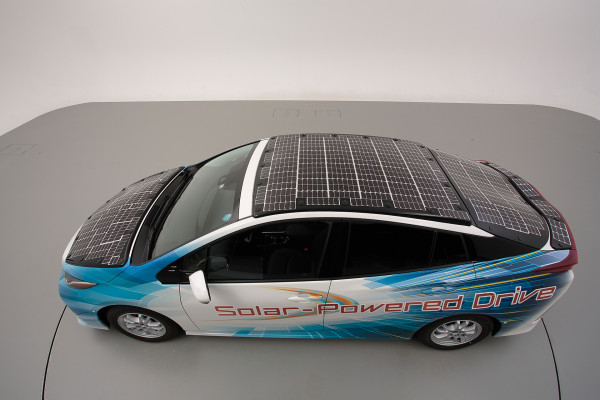 Toyota testing improved solar roof for electric cars that can charge while driving