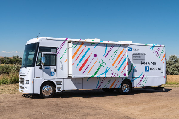 UCLA now has the first zero-emission, all-electric mobile surgical instrument lab