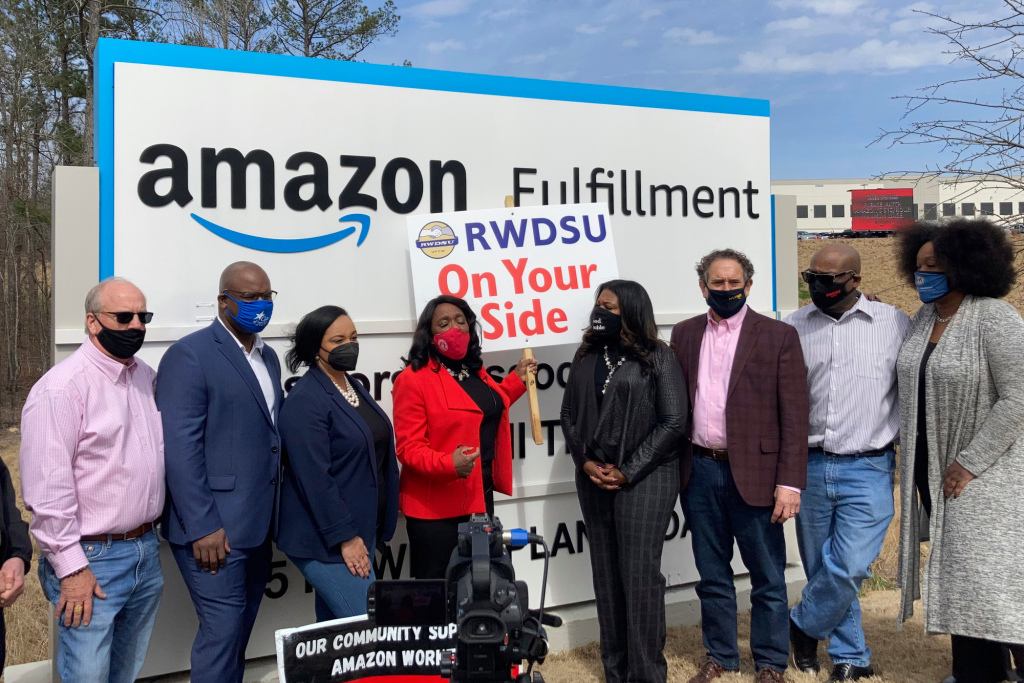 Labor movement sees Amazon as foothold in the South