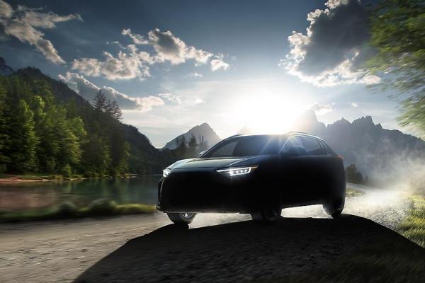 Subaru’s first electric vehicle is called the Solterra and it’s due out in 2022