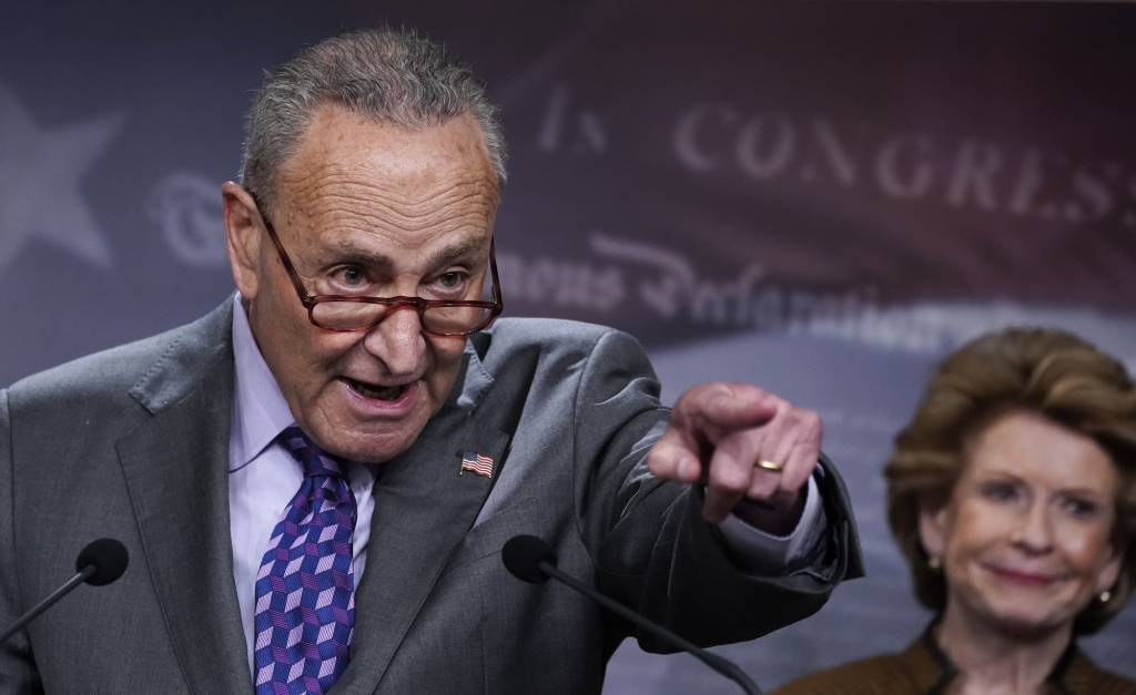 Schumer: Dems will push ahead on pared down economic measure