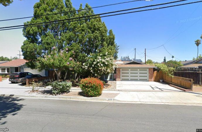 Sale closed in San Jose: $1.5 million for a three-bedroom home